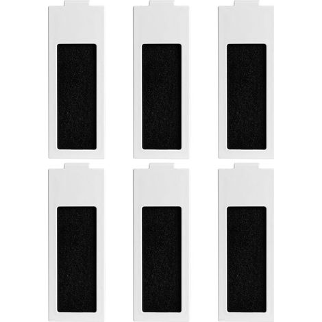 CYRILL – Lot de 6 filtres HEPA pour ECOVACS DEEBOT T30 OMNI / T30 PRO OMNI / T30S / T30S / T30s Pro COMBO accessoires d'aspirateur robot (1/5)