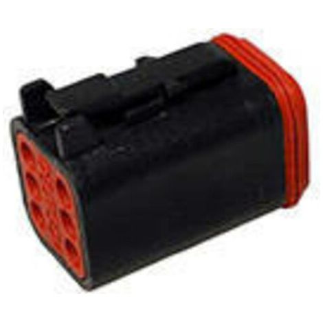 TE Connectivity DT06-6S-P012 Cosse cylindrique mâle femelle, droit Nombre total de pôles: 6 Série (connecteur rond): DT 1 pc(s) W501751 (1/3)