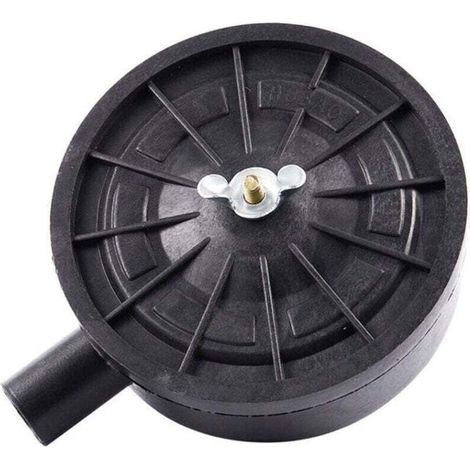 Luftkompressorfilter – Geräuscharme Filtration – 20-mm-Außengewinde – Schwarz (1/4)
