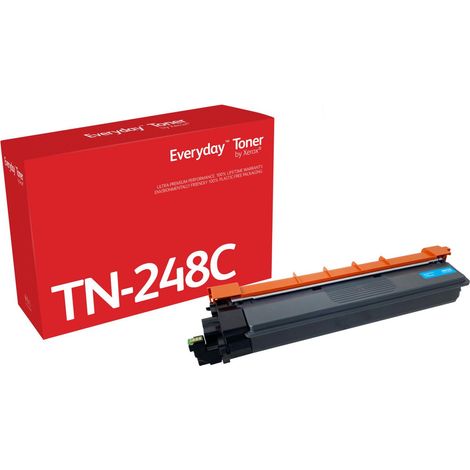 Xerox El tóner Everyday™ Cian de es compatible con Brother TN248C, Capacidad estándar (1/2)