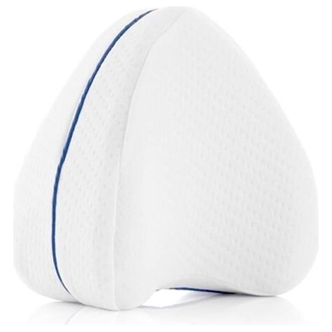 Almohada para dormir de lado, almohada para las rodillas, de rebote lento, almohada de espuma viscoelástica para las piernas, alivia el dolor lumbar, apta para mujeres embarazadas y personas que duerm (1/5)