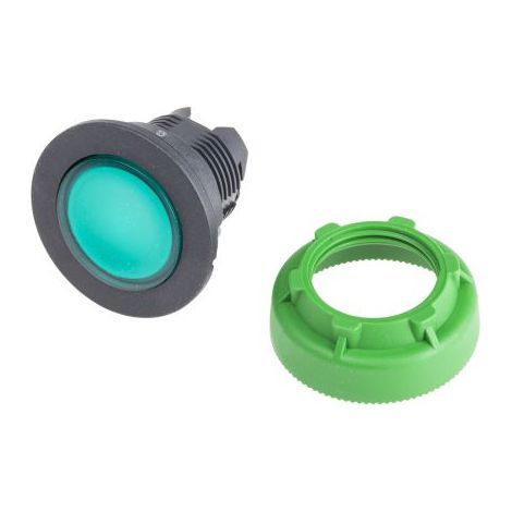 Tête de bouton-poussoir Schneider Electric Vert, Momentané, Ø découpe 30mm, Harmony ZB5 ( Prix pour 1 )