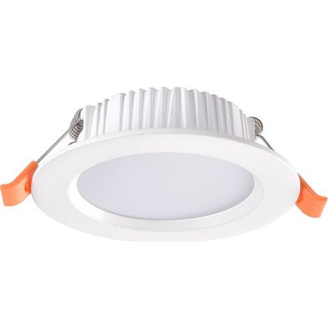Runder, extraflacher LED-Einbaustrahler, warmweiß (2,5 Zoll) (1/5)