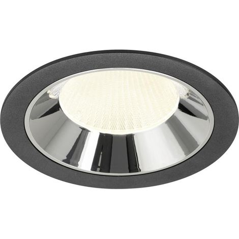 Spot encastré Numinos XL noir/chrome 4000K - 20 deg - 1009956 (1/3)