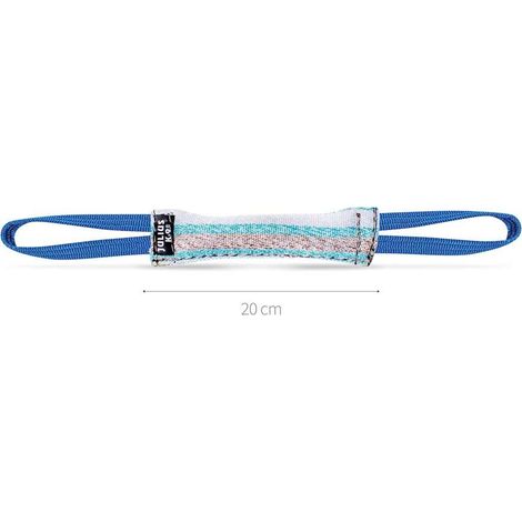 Manicotto da stuzzico Julius K9 in cotone e nylon con maniglie cuciture esterne per cani