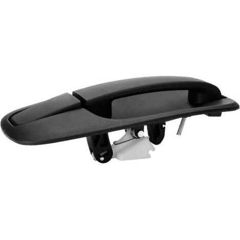 Schwarzer Türgriff für die Hecktür des Renault Trafic (2001–2008) – Material: ABS – Einfache Montage – Kompatibel mit Opel Vivaro und Nissan Primastar (1/4)