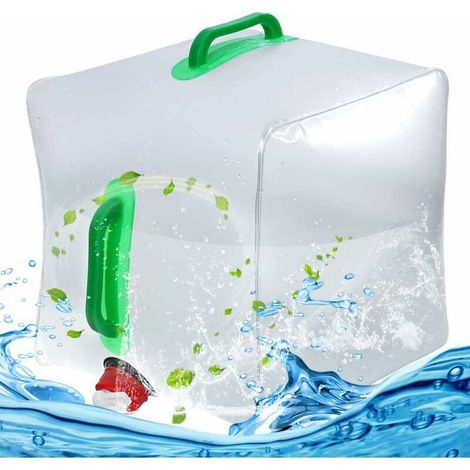 Sac isotherme pliable T-Audace, portable, transparent et résistant, grande capacité (20 L), idéal pour le camping et les pique-niques.-AquaForge (1/5)