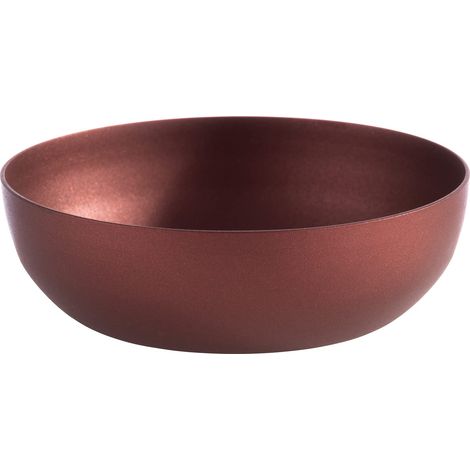 Bol - Ø 7,5 cm - Hauteur : 2,5 cm - Acier inoxydable - Couleur : rouge copper 0,05 l (1/5)