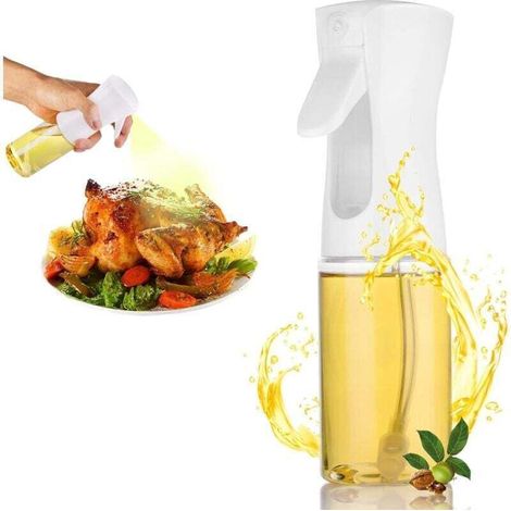 SABIR Spray Huile Cuisine, Vaporisateur Huile d’Olive Spray de Cuisson Pour Salade, Pizza Huile en Spray Bouteille Huile en Spray 200ml Flacon Spray Alimentaire Cuisine Accessoires,de (1/4)