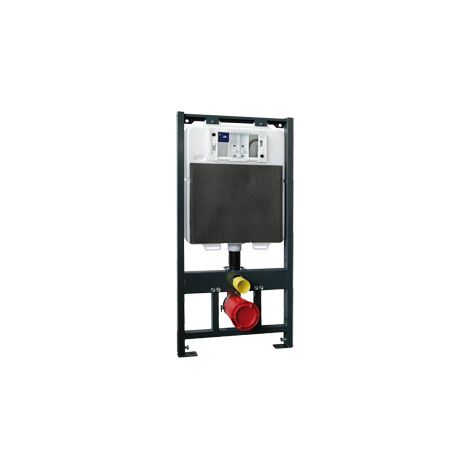 Cassetta di scarico Idealite blu 4.5 ad incasso con telaio per wc