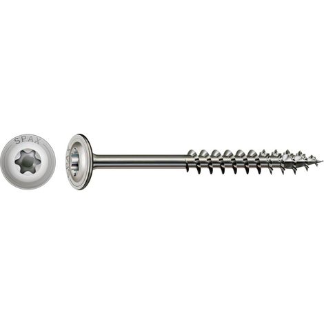 Vis tete plate SPAX® inox A2 filetage partiel T - STAR Plus Diam 8,0 x 140 mm, 50 pcs (1/7)