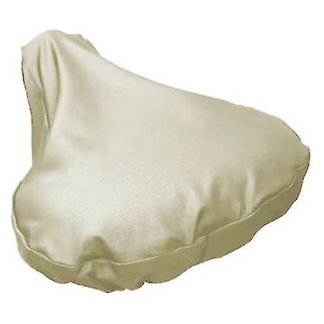 Wasserdichter Fahrradsattelüberzug mit Kordelzug, wasserdichter Schutz vor Regen und Staub (rot) - beige (1/4)