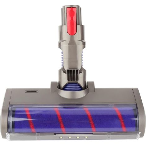 Tête de nettoyage à rouleau souple de rechange pour aspirateur balai sans fil Dyson V7 V8 V10 V11 SV10 SV11, fixation pour sol en bois dur avec dégagement rapide (1/5)