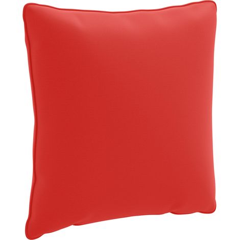 Coussin de dossier d'extérieur 1 Pièce polyester Rouge (1/5)