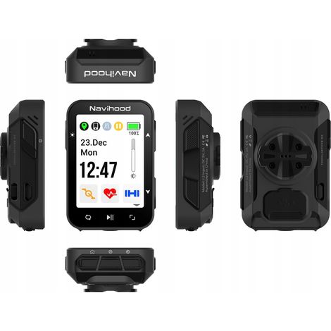 NAVIHOOD L2 FAHRRADCOMPUTER GPS-NAVIGATION BT-ANWENDUNG (1/5)