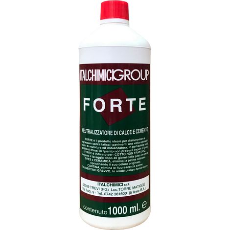 1 lt Forte disincrostante per cotto ceramica elimina calce cemento pavimenti (1/2)