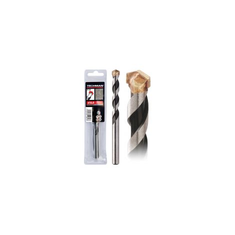 Brocas para hormigón - BT220, 8 brocas de 3 a 10 mm TECHMAN