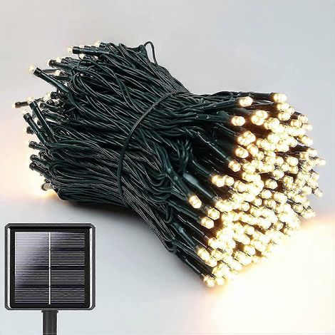 Lampe féérique LED, 22 m, 200 LED, étanche IP65, 8 modes (1/3)