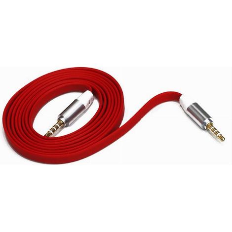 Câble Stéréo Audio Acoustique Pour Smartphone Aux Jack 3.5mm Am-am Maxtech Aux-3pin (1/2)