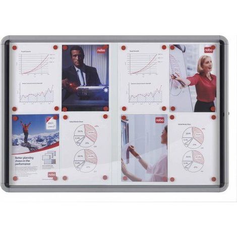 Nobo Bacheca Premium Plus tablero blanco 73x101 cm (1/4)