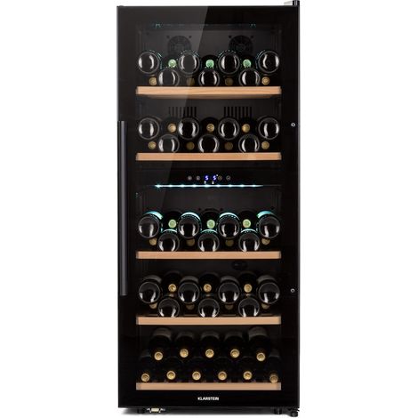 Klarstein Nevera para vinos Barossa 91 Duo 91 botellas 204 litros 2 zonas