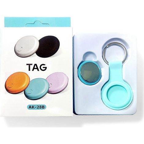 Traceur GPS Bluetooth intelligent Airtag compatible Android (bleu) (1/4)