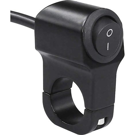 Dual-wire switch for motorcycle LED headlight (high/low beam) - Handlebar button modification parts (1/5)