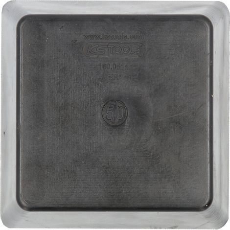 KS Tools Gummiauflage 20 für Hebebühnen, 150 x 150 x 50 mm