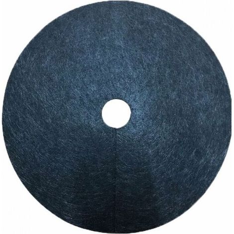 Tapis De Paillage Non Tissé - Protection Contre Les Mauvaises Herbes - Pour Arbres Et Plantes - Lot De 10 Pièces (1/4)