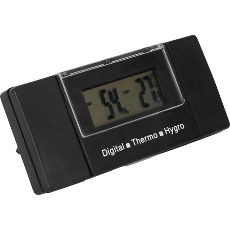 Hygromètre à cigares, thermomètre électronique numérique d'intérieur pour mesurer la température, accessoires pour cave à cigares (1/5)