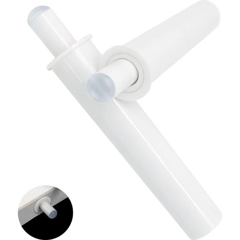 Lot de 10 butées de porte pour meubles, verrous de sécurité, système d'ouverture par simple pression, amortisseurs non magnétiques pour armoires et penderies.
