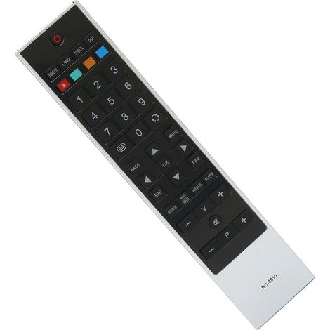 1 Télécommande pour téléviseur Toshiba, compatible RC3910 32BL502B, boutons sensibles, boîtier ABS, salon (1/5)