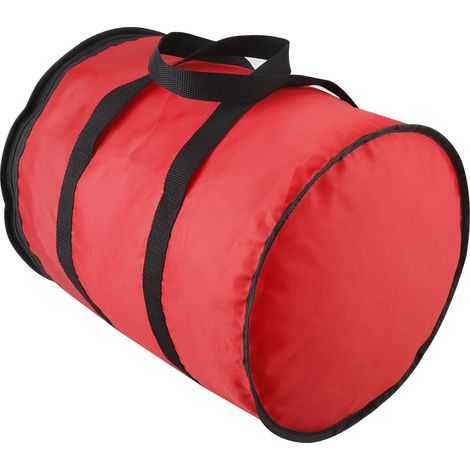 Sac de rangement non imperméable pour guirlandes de Noël en nylon 31x31x38 cm rouge et vert 1 pièce (1/4)