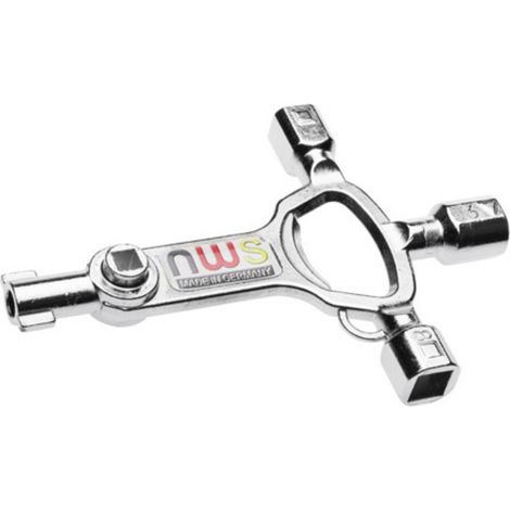 NWS 2005-10-SB Universalschlüssel Universalschlüssel  Zinkdruckguss         1 St. (1/4)