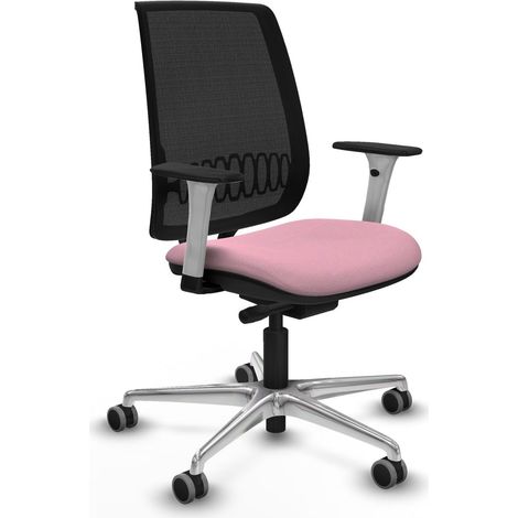 Silla de oficina piqueras y crespo Alares brazos blancos soporte lumbar (1/2)