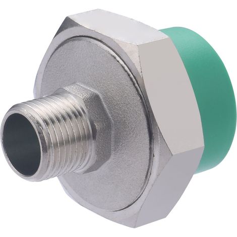 Racor PPR macho QUICK PLOMBERIE 1/2 - Ø32