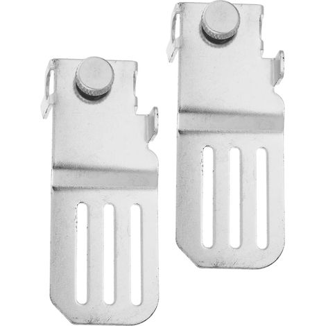 NUOBESTY Lot de 2 pinces fixation en acier inoxydable pour ruban (1/5)