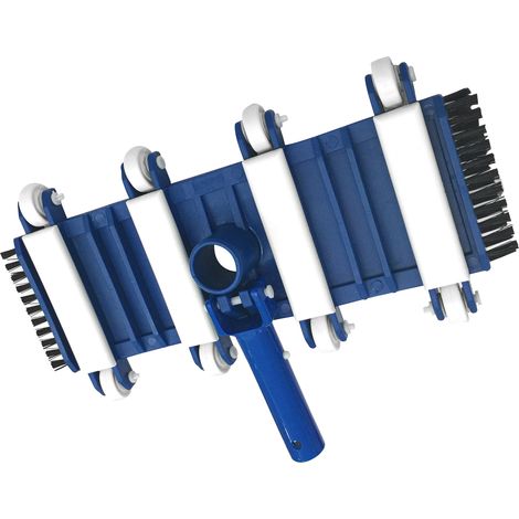 Tête d'aspirateur de piscine de 35,5 cm (14 pouces) avec brosses rotatives pour piscines hors sol, bassins, spas et fontaines gonflables. (1/5)