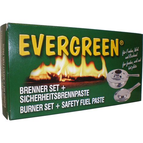Set EVERGREEN - Fornelletto e Ricarica di Pasta Combustibile (1/2)