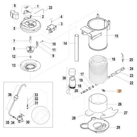 VÁLVULA ORIGINAL EMAK CH12150673