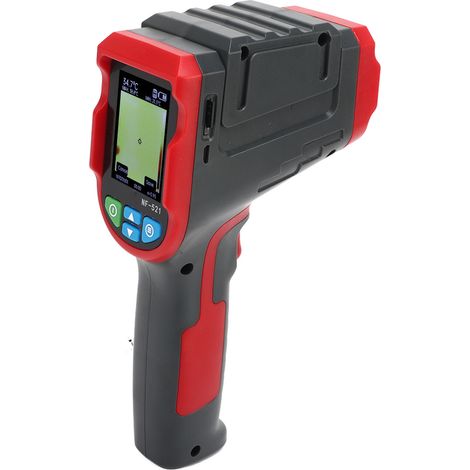 Caméra thermique portative haute résolution, boîtier PP, écran TFT 2,4 pouces, détecteur infrarouge à main pour diagnostic électrique et bâtiment (1/5)