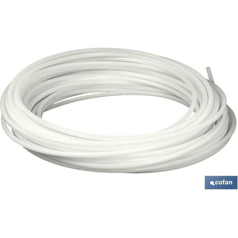 COFAN caja de 25mt. tubo de ptfe 4x6 , Rápida conducción de líquidos, gran resistencia química, soporta altas temperaturas: 260ºC. Cajas de 25 m.