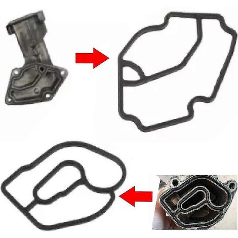 2 joints de boîtier de filtre à huile en caoutchouc 6421840080 6421801410 compatibles avec les accessoires pour Dodge Sprinter 2500 et 3500 (réf. 2721).
