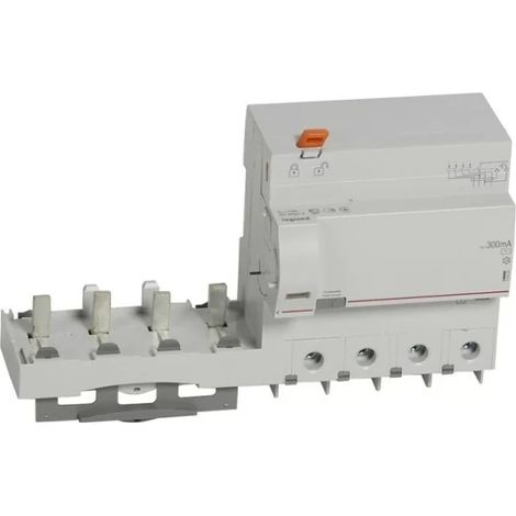 Legrand 410628 - Blocco differenziale adattare dx≥ - vite - 4p/400v/125a/tipo ac/300 ma
