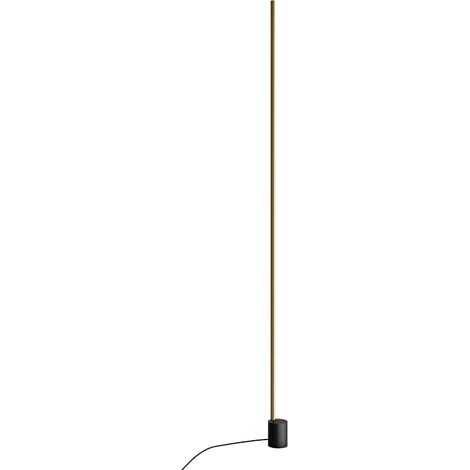 DAISHO Piantana LED 27W 3000K CRI90 IP20 in Alluminio Colore Oro - Lampada da Terra Dimmerabile per Illuminazione Diffusa - Rossini Group (1/5)