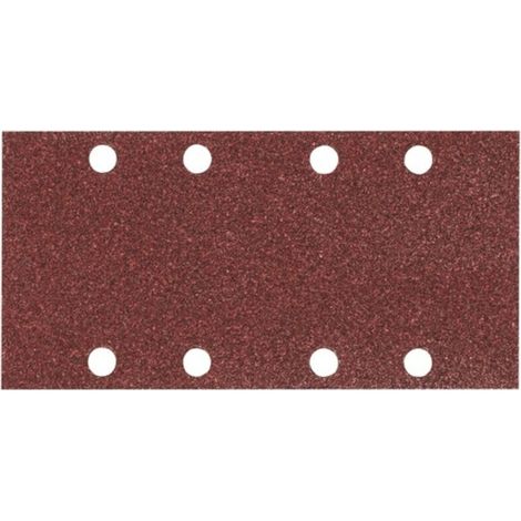 Fogli abrasivi autoadesivi P-31893, 93 x 185 mm, grana 80, confezione da 10