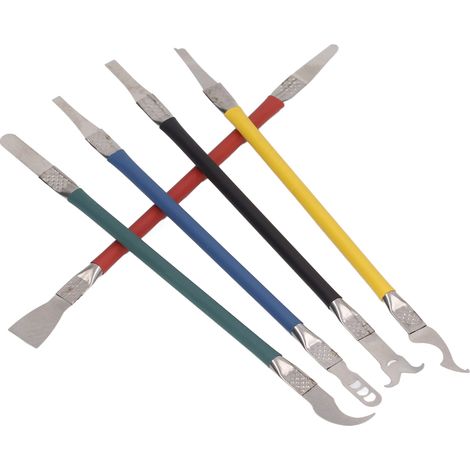 Outils de démontage et de réparation : levier métallique, grattoir à colle, outils de réparation de matériel, outils de démontage de puces de carte mère (1/5)