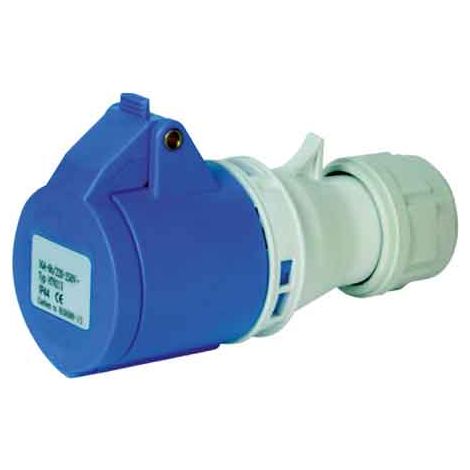 PRESA MOBILE INDUSTRIALE IP44 220 V 16A 2P+T 200 - 250V - MADE IN ITALY