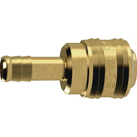 TECWERK Schnellver.Kup.DN 7,2,Tülle MS blk Schlauchweite LW 13 TECWERK (1/2)