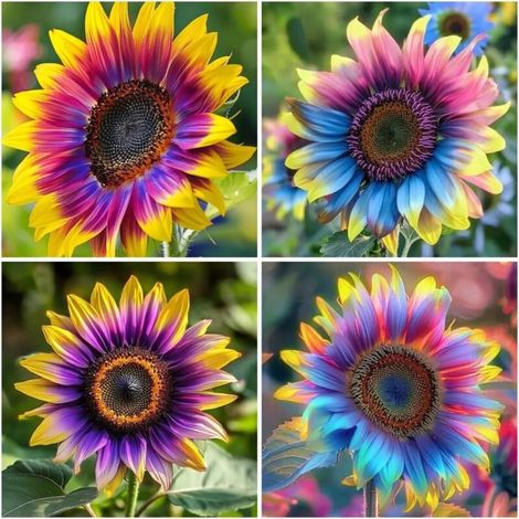 Graines Tournesol Rare 500 – Fleurs Jardin pour Massifs, Bordures et Culture en Pot